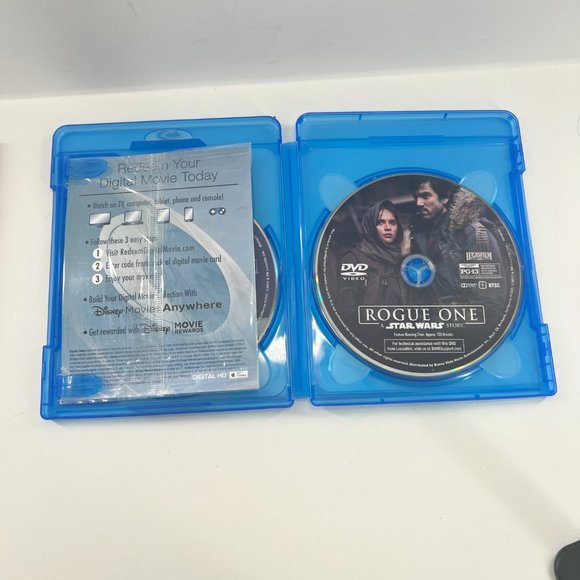 Rogue One A Star Wars Story Blu-Ray DVD Rated PG-13 - Picture 3 of 7